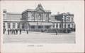 Leuven Louvain De Statie La Gare geanimeerd 1913 (In goede staat)
