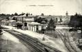 1 - CAULNES (Côtes-du-Nord) - Vue générale et la gare.
