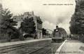1036 - CAVIGNAC (Gironde) - Arrivée d'un train à la gare de l'Etat.