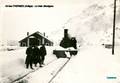 AX les THERMES (Ariège) - Le train déneigeur.