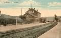 Namêche - andenne namèche - la Gare - station railway bahnhof chemin de fer - belgique namur - animation
