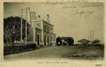 BREVAL (S. et O.) - La cour de la gare de la Compagnie de l'Ouest (arrivée) - Collection : F.A.