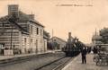 125 - HENNEBONT (Morbihan) - La gare et le train.