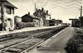 AUDRUICQ (Pas-de-Calais) - La Gare (Compagnie des Chemins de fer du Nord).