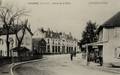 AUXONNE (Côte d'Or) - Place de la Gare - Editeur : Karrer, photographe à Dôle.