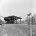 153193, Gezicht op het N.S.-station Nunspeet te Nunspeet., Nederlandse Spoorwegen, fotograaf