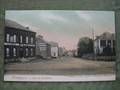 MOMIGNIES - RUE DE LA STATION 1908 ( colorisée )