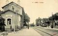 6 - JOUE (Indre et Loire) - La Gare - Arrivée d'un train.