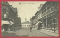 Leuze - Rue de la Liberté, gare en arrière-plan - 1920 ( voir verso )