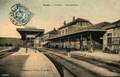 VERDUN (Meuse) - La gare - Vue intérieure.