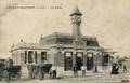 AULNAY sous BOIS (S.-et-O.) - La cour de la nouvelle gare - Editeur : "Au Camélia" Le Raincy.