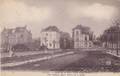 Ieper, Ypres, place de la gare, effet d'un obus (pk38095)