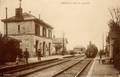 LIMERAY (Indre et Loire) - La gare et le train - Editeur : Huré.