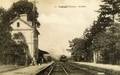 21 - LIGUGE (Vienne) - La gare - Arrivée d'un train - Collection : B.L.