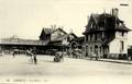 Ce sujet présente une série de cartes postales anciennes de la Gare et des Trains de Lisieux (Calvados)