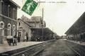 GANNAT (Allier) - La gare, vue intérieure.