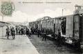 12 - Manœuvres d'Artillerie - Embarquement d'hommes en gare de LAON - 1906.