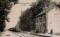 EGUZON (Indre)) - La Gare et le Train - Editeur : G.G. à Châteauroux.