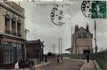 PIERRELAYE - Café de la Gare (la gare est à droite du cliché) - Compagnie du Nord.