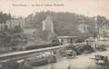 Remouchamps - Aywaille - La gare et château Montjardin - Desaix - 2 scans