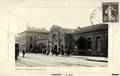 TERGNIER (Aisne) - La cour de l'ancienne gare - Editeur : L'Hôtel du chemin de fer.