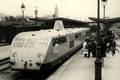 VICHY (Allier) - Un Autorail " Bugatti " stationne en gare en 1937.