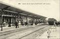 408 - Quais de la Gare d'ARVANT (Haute-Loire, administrée par le P.O. et le P.L.M.).