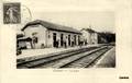 AUBOUE (M.-et-M.) - La Gare côté voies - Editeur : Comptoir Français.
