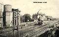 REDING (Moselle) - Intérieur de la Gare.