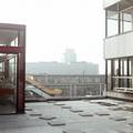 119480, Gezicht op het Centraal Station (Stationsplein) te Utrecht, vanaf het Radboudkwartier van het winkelcentrum Hoog Catharijne., Bakx, W.M.P.A. en M.L., fotografen