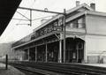 150133, Gezicht op de achtergevel van het N.S.-station te Baarn., Nederlandse Spoorwegen, fotograaf