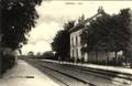 PAMPROUX (Deux-Sèvres) - La Gare - Editeur : Servant.