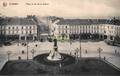 CPA LEUVEN LOUVAIN PLACE ET RUE DE LA STATION TRAM