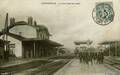 LONGUEVILLE (S. et M.) - La gare (Côté des voies) - Editeur : A. Vernant.