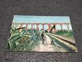 RARE ANTIQUE POSTCARD SPAIN CADIZ ALGECIRAS - ACUEDUCTO EN LA ESTACION DEL FERROCARRIL UNUSED