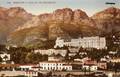 MENTON - Vue sur les Montagnes (la Gare) - Sans éditeur n°116.