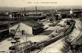 UZES (Gard) - La gare  - Etablissements Michallet - Collection : G.Borelly, libraire.