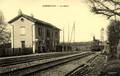 CORBENAY (Haute-Saône) - La Gare et le Train.