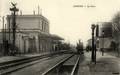 AMBOISE (I.-et-L.) - La Gare et le Train - Editeur : Mme Marchais, photographe.
