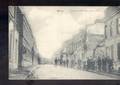 Herve - Rue de la Station et la Gare - 1915
