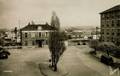 VILLENEUVE le ROI (Seine et Oise) - La cour de la gare à la fin des années 1950 - Editeur : Raymon.