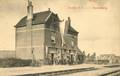 162914, Gezicht op de perronzijde van het N.O.L.S.-station Hardenberg te Hardenberg.