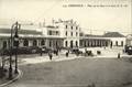 117 - GRENOBLE - Place de la Gare et l'ancienne gare du P.L.M.