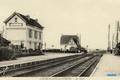 COURCELLES le COMTE (Pas-de-Calais) - La Gare (reconstruite).