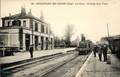 58 - CHAUMONT en VEXIN (Oise) - La Gare - Arrivée d'un Train.