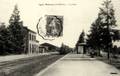3425 - MAURON (Morbihan) - Vue intérieure de la gare, arrivée d'un train.