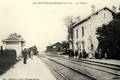 2244 - LA MOTHE-ACHARD (Vendée) - La gare, arrivée d'un train.
