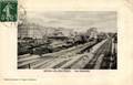 BECON les BRUYERES (Seine) - Vue générale sur la Gare.
