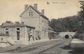 YVOIR.SPONTIN. LA GARE. VUE INTERIEUR. ANIMATION