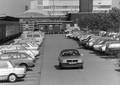 154563, Gezicht op de P+R-parkeerplaats van het N.S.-station Nijmegen te Nijmegen., Nederlandse Spoorwegen, fotograaf